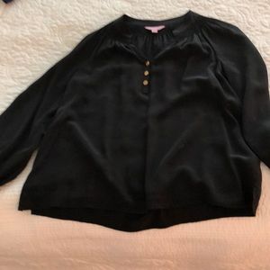 Lily Pulitzer Elsa silk top